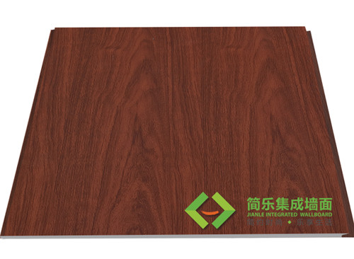 簡(jiǎn)樂(lè )環(huán)保集成墻面-金絲紅檀